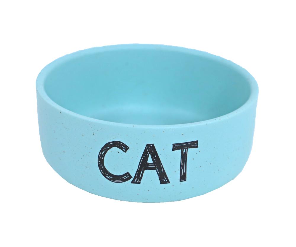 eetbak steen CAT mint blauw - eetbak steen CAT mint blauw